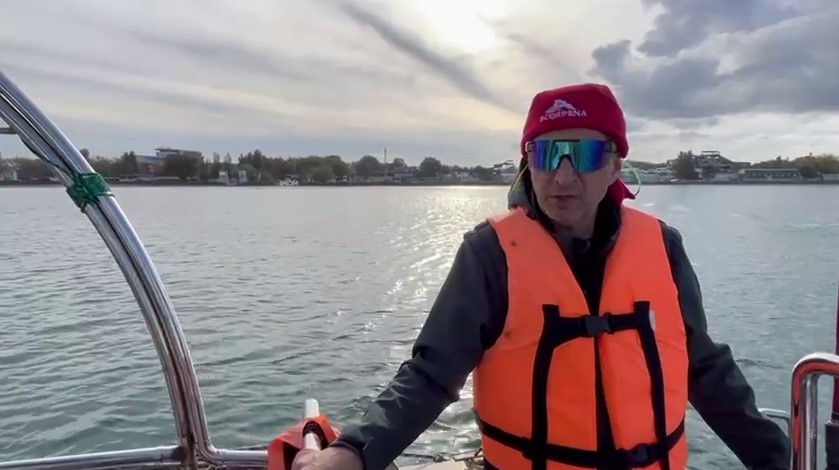 Дважды прошли большой участок от Центрального пляжа до Витязево