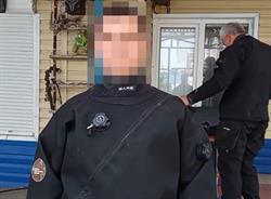 Практические погружения участников СВО в сухих гидрокостюмах